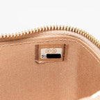 Chanel Top Handle Mini Vanity Lambskin Beige GHW