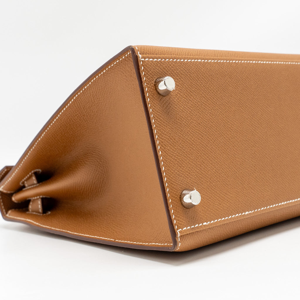Hermes Kelly 28 Epsom Gold SHW