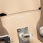 Hermes Birkin 25 Epsom Trench/Craie/Etoupe SHW