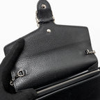 GUCCI DIONYSUS WALLET ON CHAIN CALFSKIN BLACK SHW
