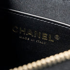 CHANEL 23K 19 HOBO SHOULDER BAG CALFSKIN BLACK GHW (MICROCHIP)