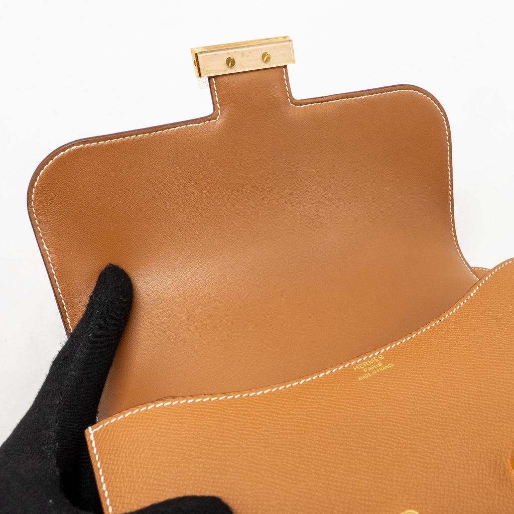 Hermes Constance 24 Epsom Gold GHW