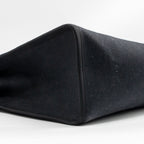 Hermes herbag 31 zip bag canvas/Hunter leather black SHW