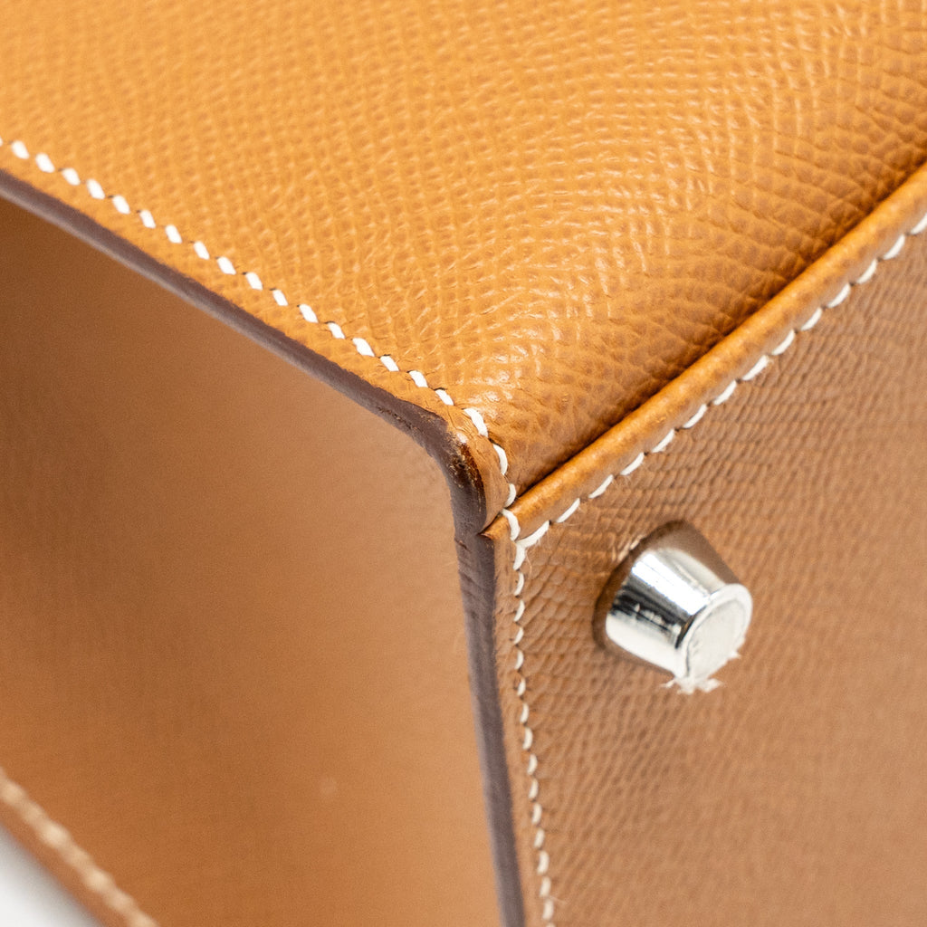 Hermes Kelly 28 Epsom Gold SHW
