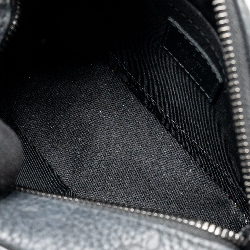 Louis Vuitton Mini Soft Trunk Monogram Taurillon Leather SO Black