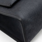Hermes herbag 31 zip bag canvas/Hunter leather black SHW