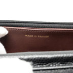 CHANEL CLASSIC WALLET ON CHAIN CAVIAR BLACK GHW (MICROCHIP)