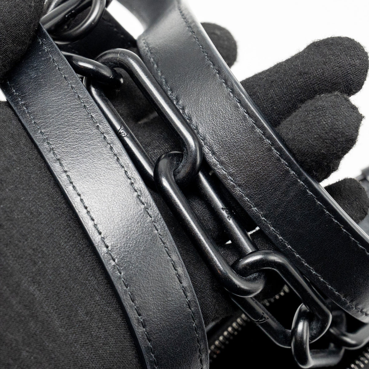 Louis Vuitton Mini Soft Trunk Monogram Taurillon Leather SO Black
