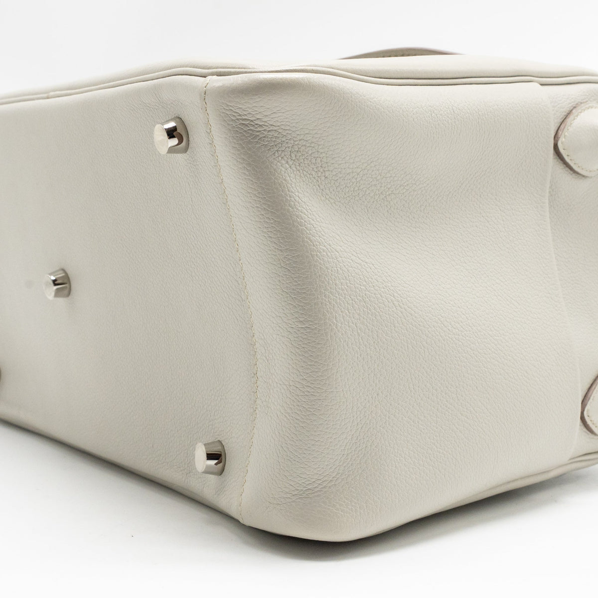 Hermes Lindy 30 Evercolor Gris Pearl SHW