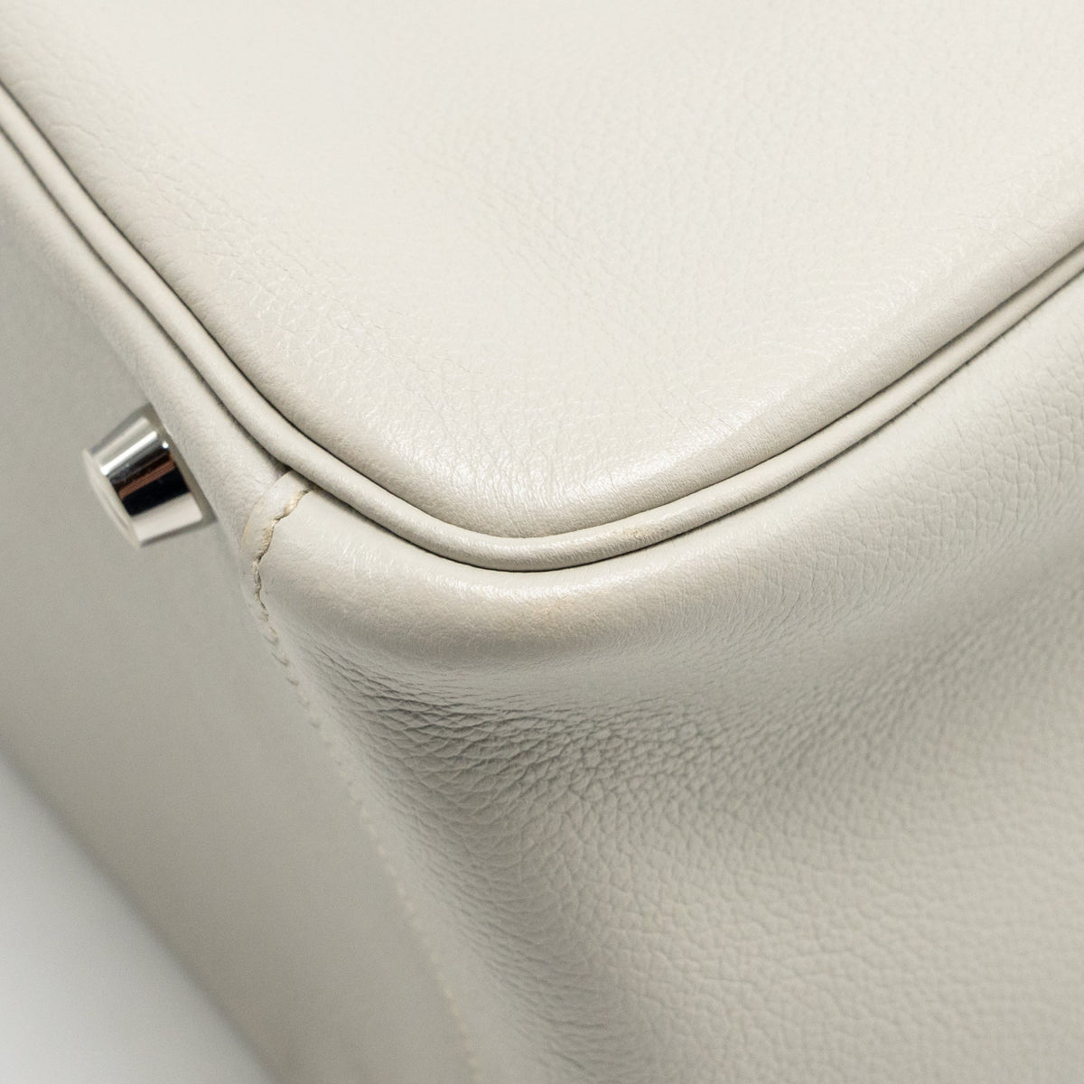 Hermes Lindy 30 Evercolor Gris Pearl SHW