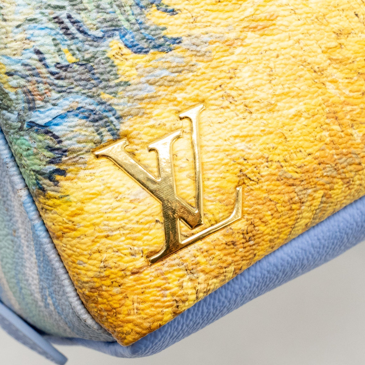 LOUIS VUITTON JEFF KOONS VAN GOGH PALM SPRINGS BACKPACK MONOGRAM MULTICOLOUR GHW