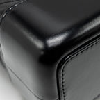 CHANEL SMALL GABRIELLE BACKPACK CALFSKIN BLACK MULTICOLOUR HARDWARE (MICROCHIP)