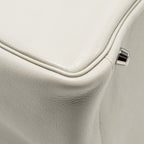 Hermes Lindy 30 Evercolor Gris Pearl SHW