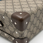 GUCCI GLOBE TROTTER GG BEAUTY CASE CANVAS BROWN SHW