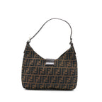 FENDI VINTAGE ZUCCA SHOULDER BAG CANVAS SHW