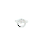 Hermes Finesse Earrings White Gold with Diamonds