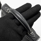 HERMES MINI KELLY II SPECIAL ORDER EPSOM BLACK/LIME SHW