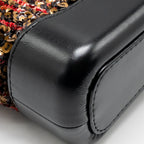 CHANEL SMALL GABRIELLE HOBO BAG SEQUIN/SHINY CALFSKIN ORANGE/BLACK MULTICOLOUR HARDWARE