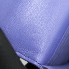 CHANEL 19 WALLET ON CHAIN LAMBSKIN PURPLE WITH GOLD/SILVER HARDWARE
