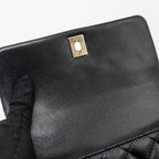 CHANEL SMALL COCO HANDLE CAVIAR BLACK LGHW