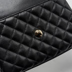 CHANEL SMALL COCO HANDLE CAVIAR BLACK LGHW