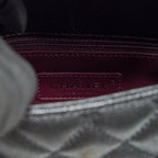 CHANEL MINI COCO HANDLE 20CM CAVIAR BLACK LGHW (MICROCHIP)