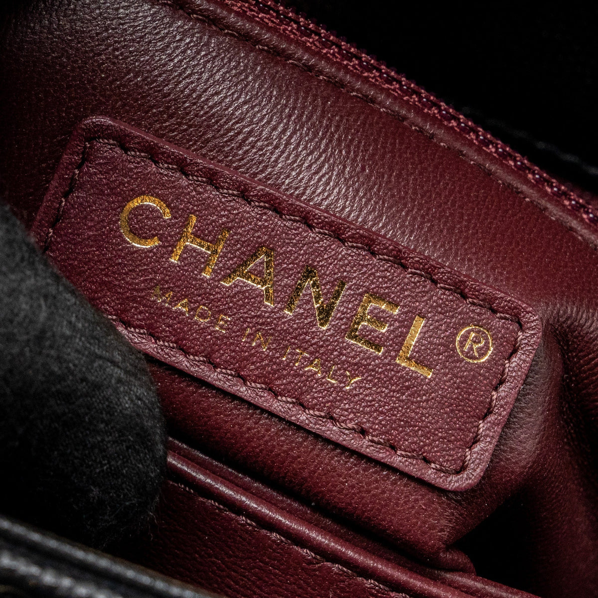 CHANEL SMALL COCO HANDLE CAVIAR BLACK LGHW