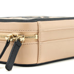 CHANEL VANITY FILIGREE CAVIAR BEIGE&BLACK LGHW