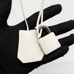 HERMES SHOULDER BIRKIN CLEMENCE BLANC SHW