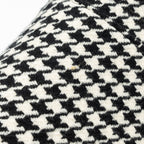 BALENCIAGA HOURGLASS S WOOL HOUNDSTOOTH BLACK/WHITE GHW