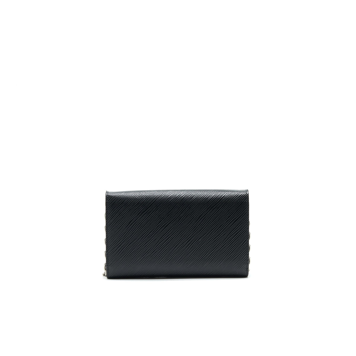 LOUIS VUITTON TWIST WALLET ON CHAIN BLACK SHW EPI LEATHER