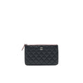 CHANEL COIN POUCH CAVIAR LEATHER BLACK