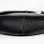 HERMES CONSTANCE 24 OSTRICH BLACK SHW