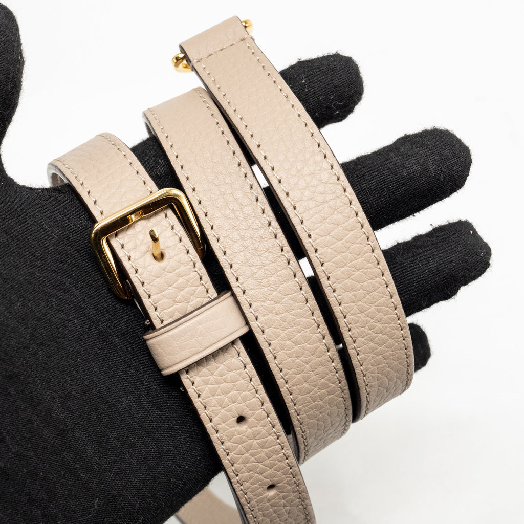 Louis Vuitton Capucines BB Calfskin Grey GHW