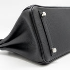 HERMES BIRKIN 25 TOGO BLACK SHW