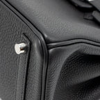 HERMES BIRKIN 25 TOGO BLACK SHW