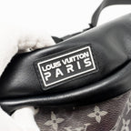LOUIS VUITTON DISCOVERY BUM BAG MONOGRAM BLACK/ SILVER BLACK HARDWARE
