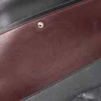 CHANEL JUMBO CLASSIC DOUBLE FLAP LAMBSKIN BLACK SHW
