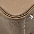 Hermes Mini Lindy Clemence Etoupe SHW