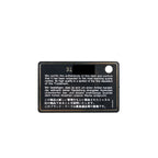CHANEL CLASSIC MINI FLAP CARD HOLDER CAVIAR BLACK LGHW