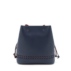 LOUIS VUITTON LOCKME BUCKET BAG NAVY/RED WITH AN EXTRA BAG CHARM SHW