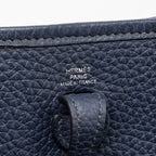 HERMES MINI EVELYNE CLEMENCE BLUE NUIT SHW