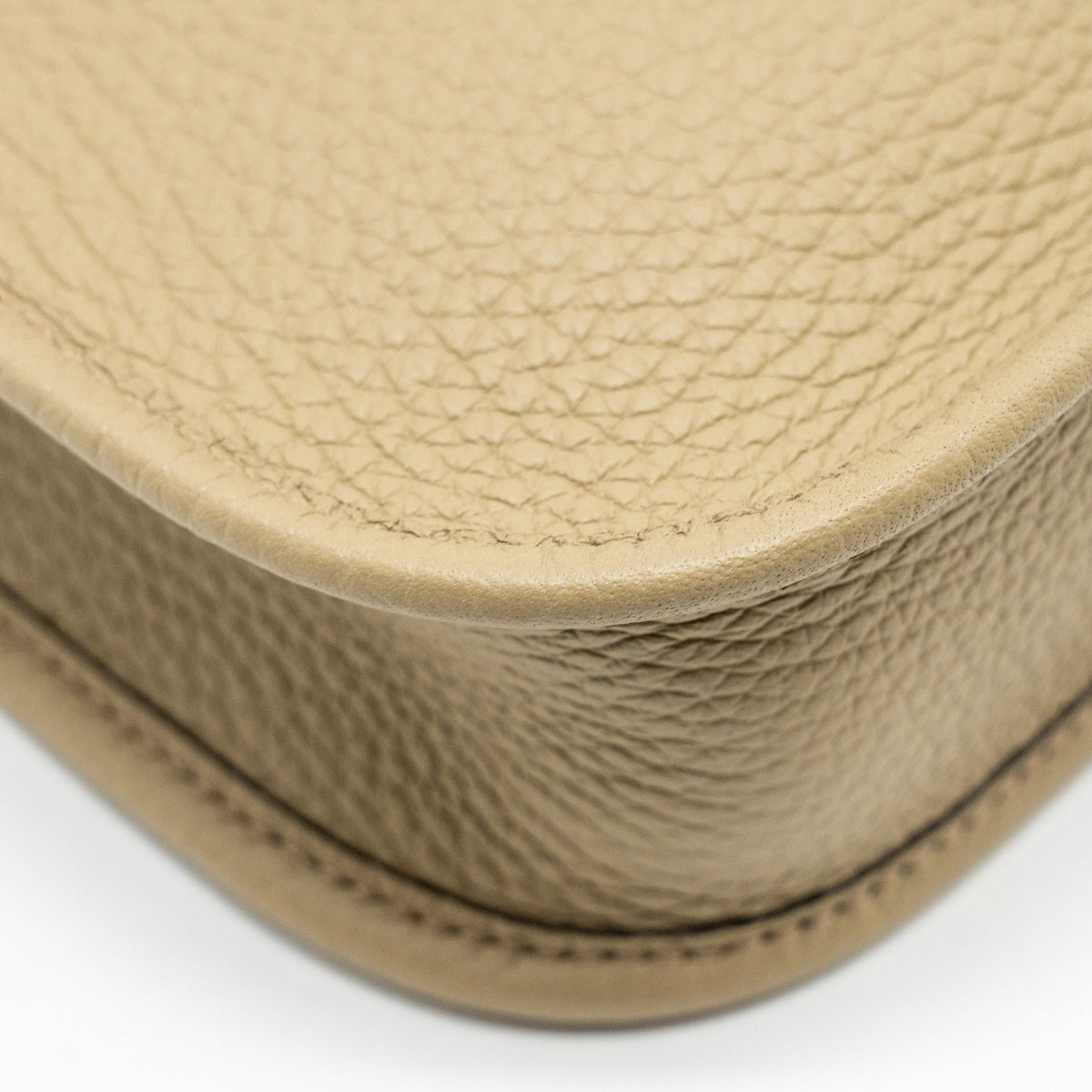HERMES MINI EVELYNE CLEMENCE BEIGE MARFA / MULTICOLOUR STRAP SHW