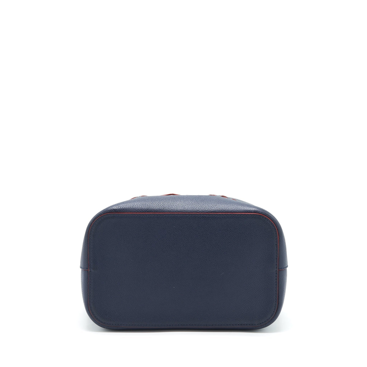 LOUIS VUITTON LOCKME BUCKET BAG NAVY/RED WITH AN EXTRA BAG CHARM SHW