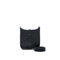 Hermes mini Evelyne black SHW