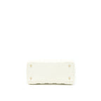 DIOR MEDIUM LADY DIOR BAG LAMBSKIN WHITE LGHW