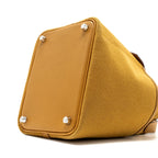 HERMES PICOTIN CARGO 18 LOCK BAG SWIFT / CANVAS DESERT / SESAME SHW