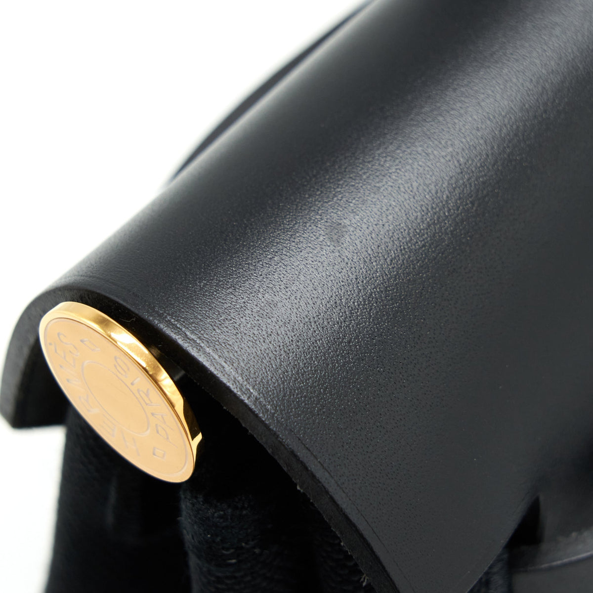 HERMES HERBAG ZIP 31 BAG BLACK GHW