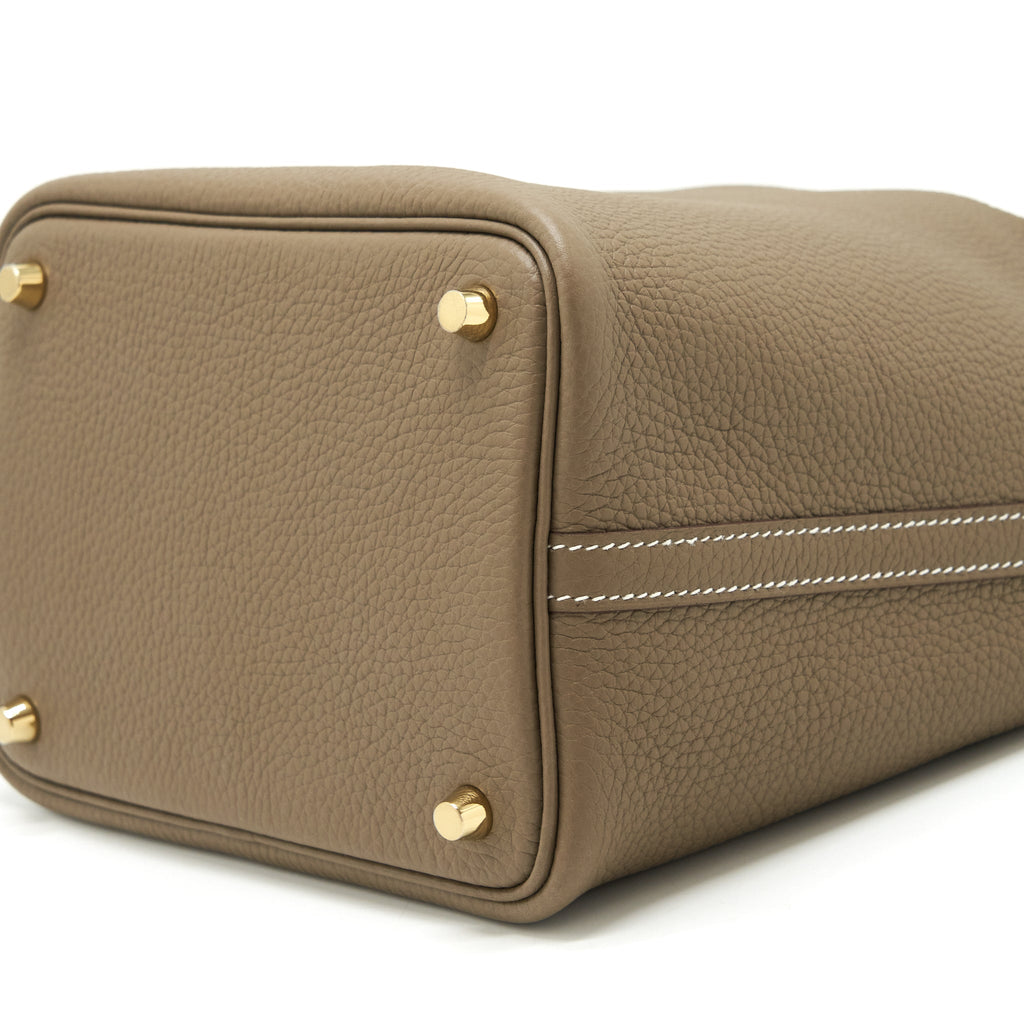 Hermes picotin 18 Lock Bag Etoupe GHW