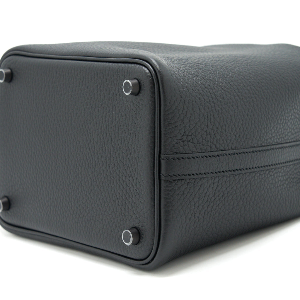 Hermes Picotin 18 Lock Bag So Black